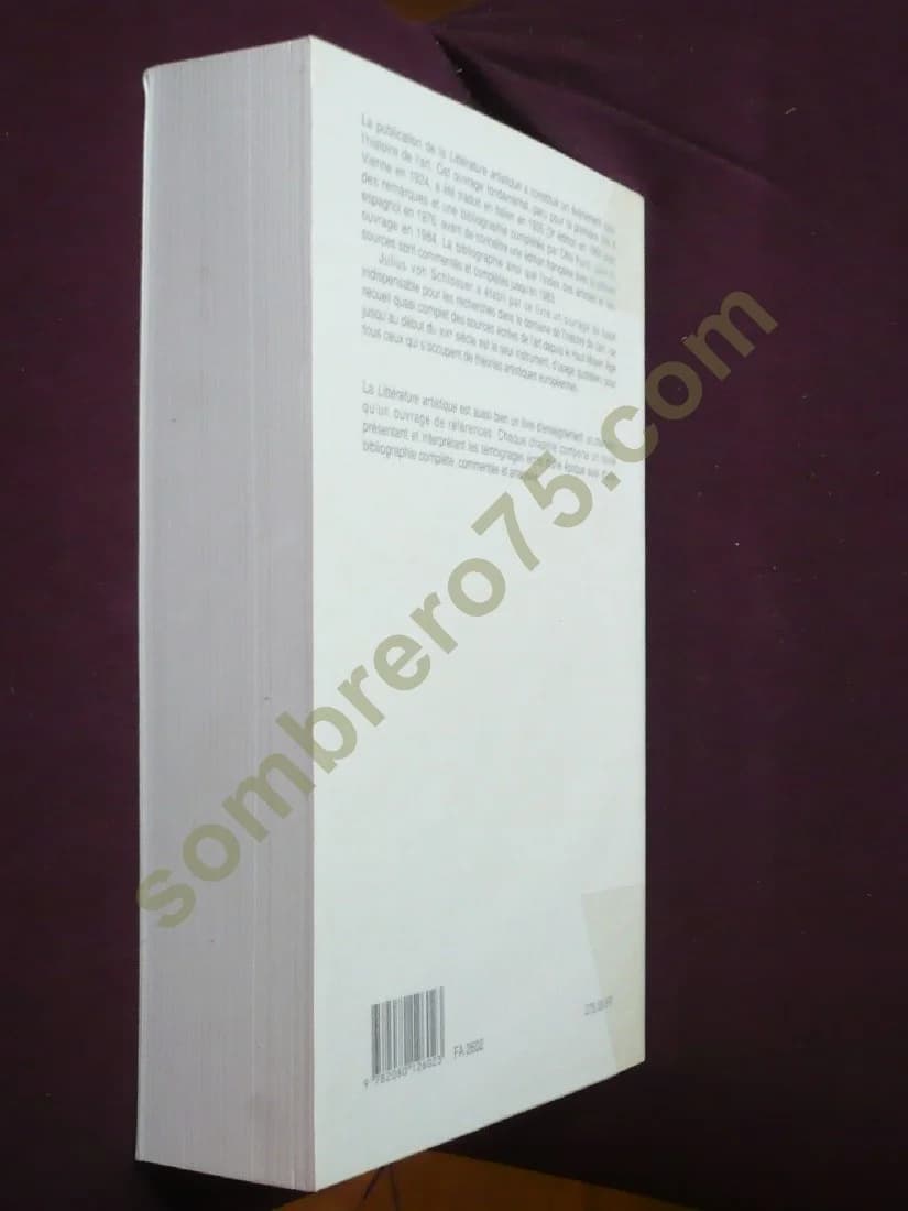 La Littérature Artistique - Julius Von SCHLOSSER - Image 3