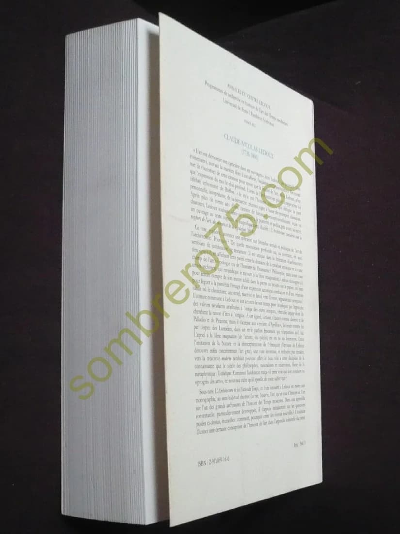 Claude-Nicolas Ledoux (1736-1806). L'architecture et les Fastes du Temps - Image 3