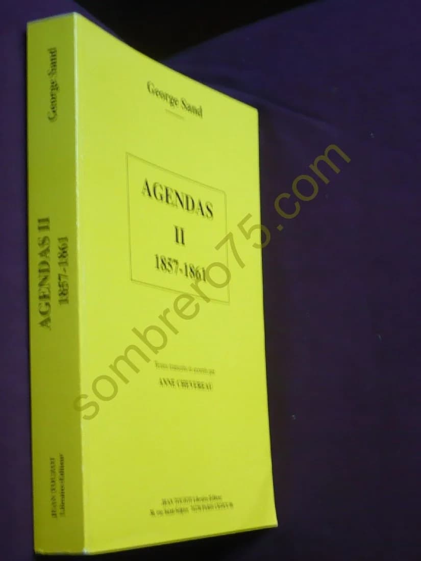 Agendas, Tome 2 :1857-1861 - Image 2