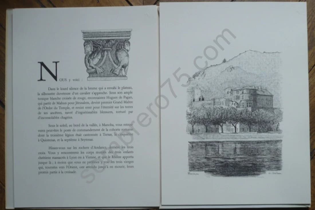 Coups de Plume sur de Vieilles Pierres -. E.O - Image 4