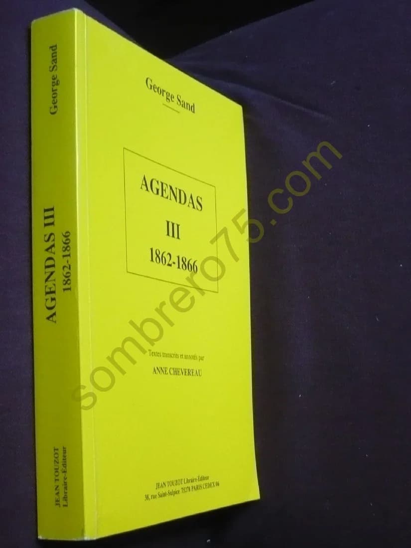 Agendas, Tome 3: 1862-1866 - Image 2