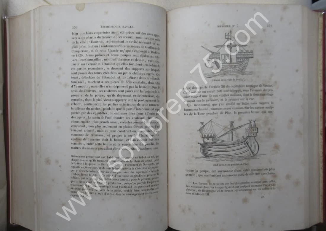 Archéologie Navale. 2 Volumes E.O. - Image 11