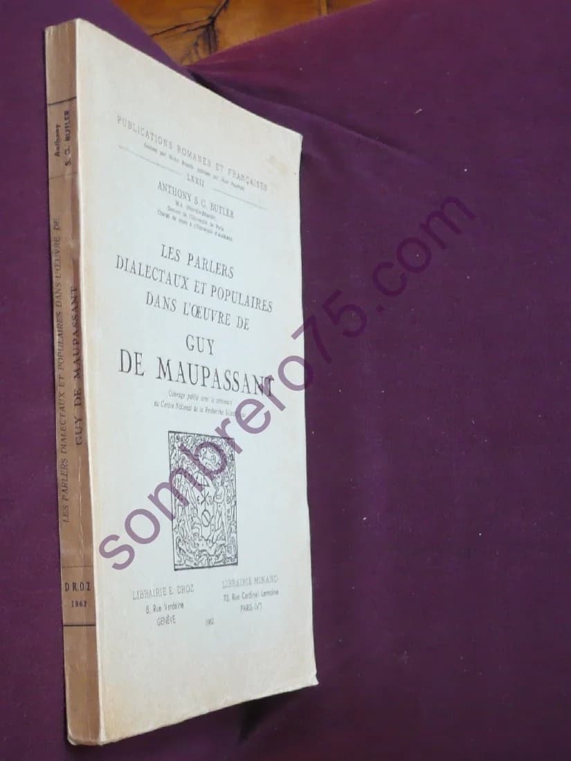 Les Parlers Dialectaux et Populaires dans l'Oeuvre de Guy de Maupassant - Image 2