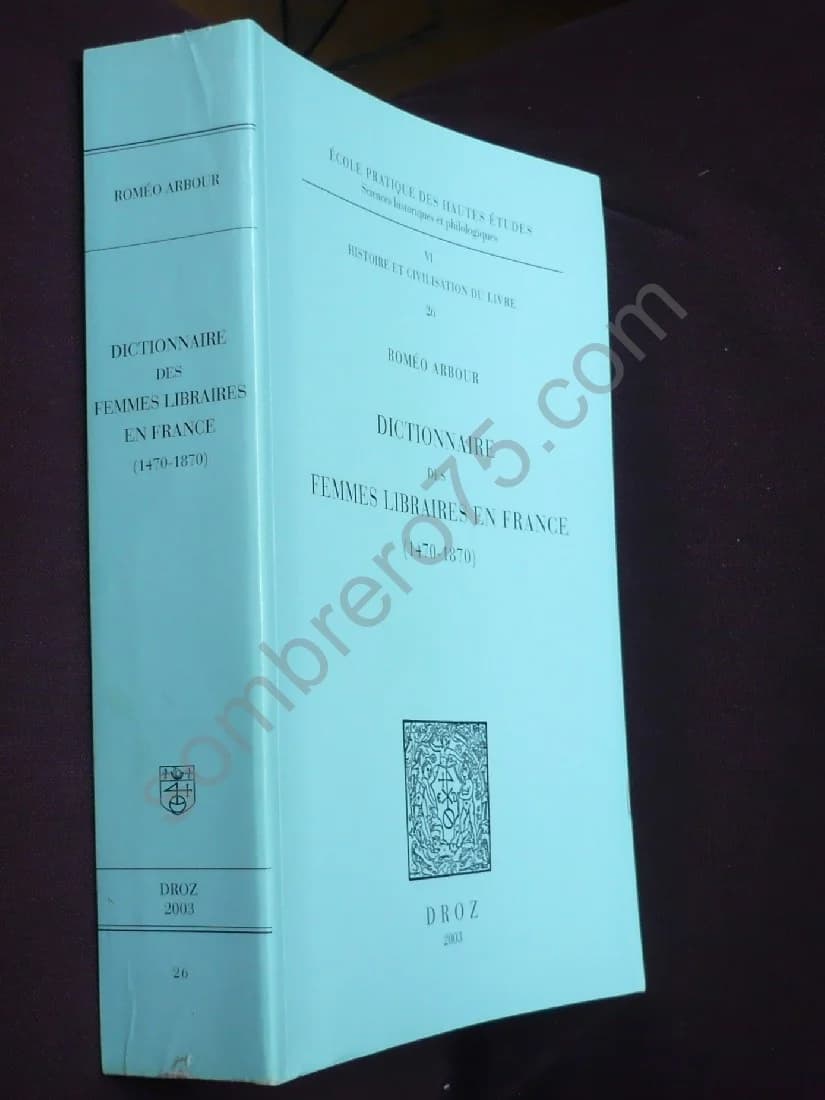 Dictionnaire des Femmes Libraires en France (1470-1870) - Image 2