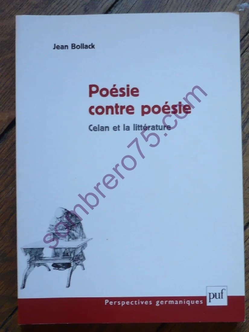 Poésie contre Poésie. Celan et la Littérature