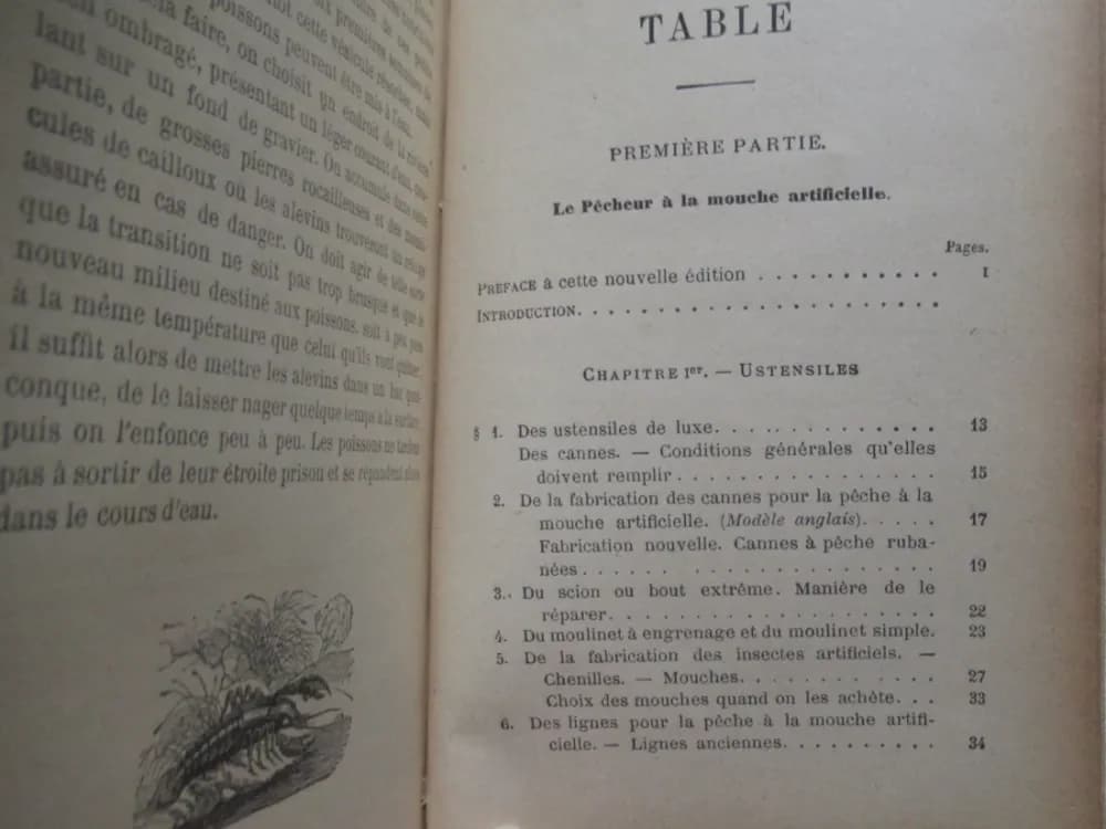 Charles de MASSAS. Le Pêcheur à la Mouche Artificielle 4e Ed. relié - Image 7