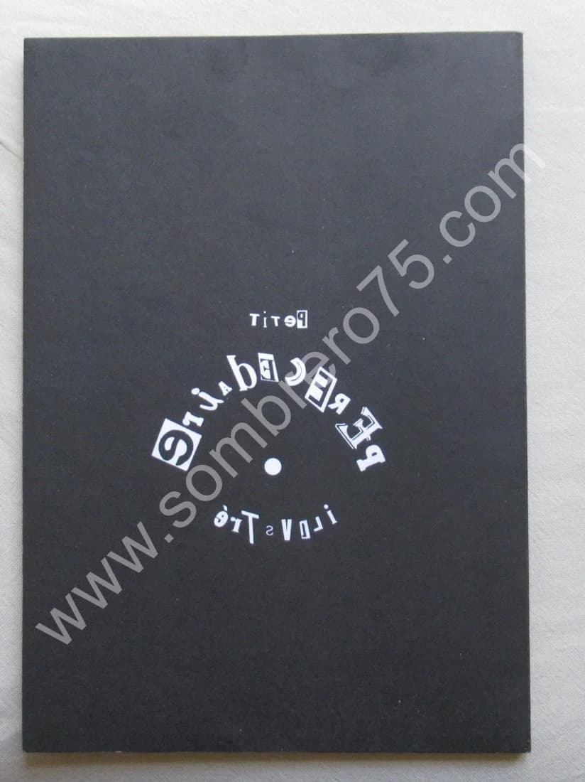 Petit Perecedaire Illustre - 27 Auteurs pour un Petit Perecedaire Illustré. Blaise Gautier - Image 10