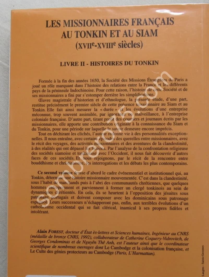 Les Missionnaires Français au Tonkin et au Siam XVIIe - XVIIIe Siècle, Livre 2, Histoire du Tonkin - Image 6