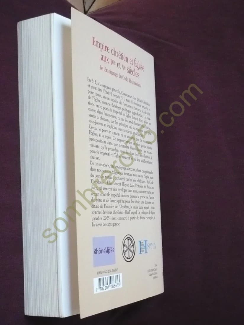 Empire Chrétien et Eglise aux IV et Ve Siècles. Intégration ou "Concordat". François Richard - Image 3