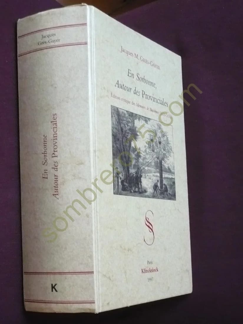 En Sorbonne, autour des Provinciales. Jacques GRES GAYER - Image 2