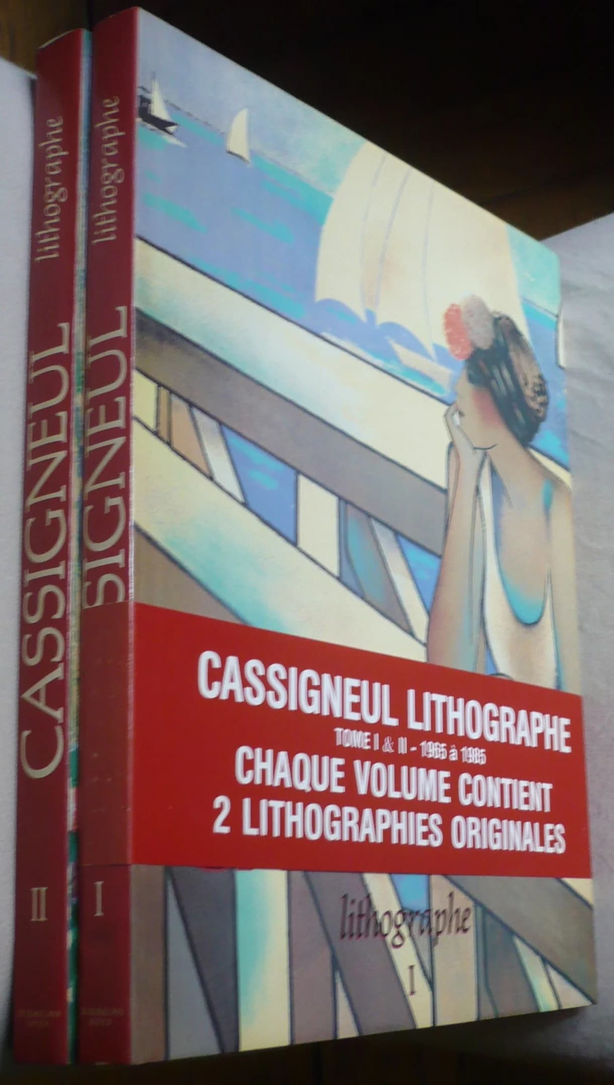 Cassigneul Lithographe. 2 Volumes. 2 Lithographies Originales - Image 3