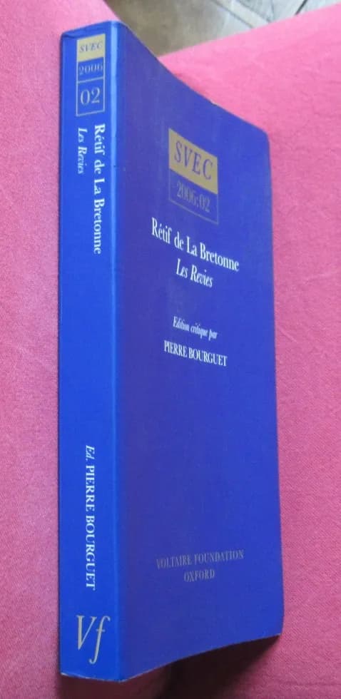 Pierre BOURGUET. Rétif de la Bretonne Les Revies - Image 2