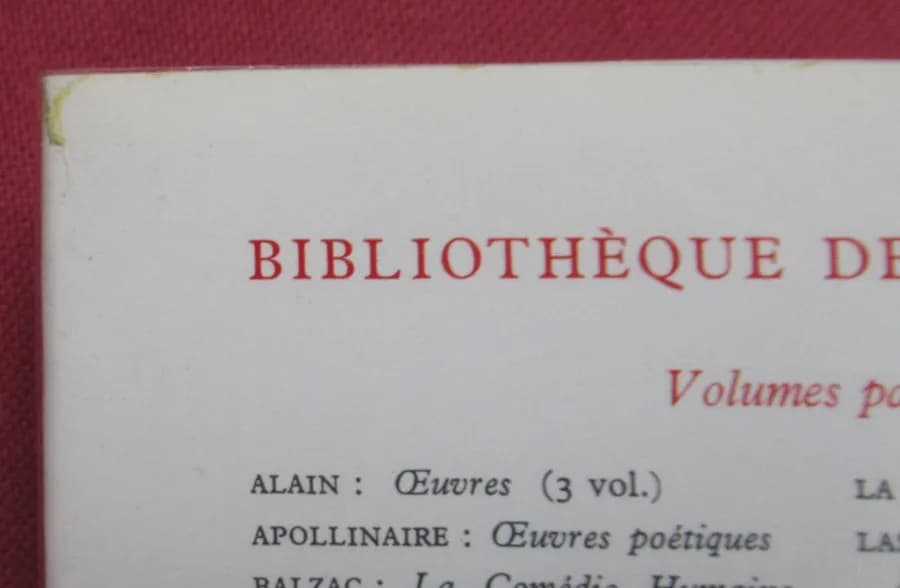 Album Pléiade Dictionnaire des Auteurs de 1960 - Image 6