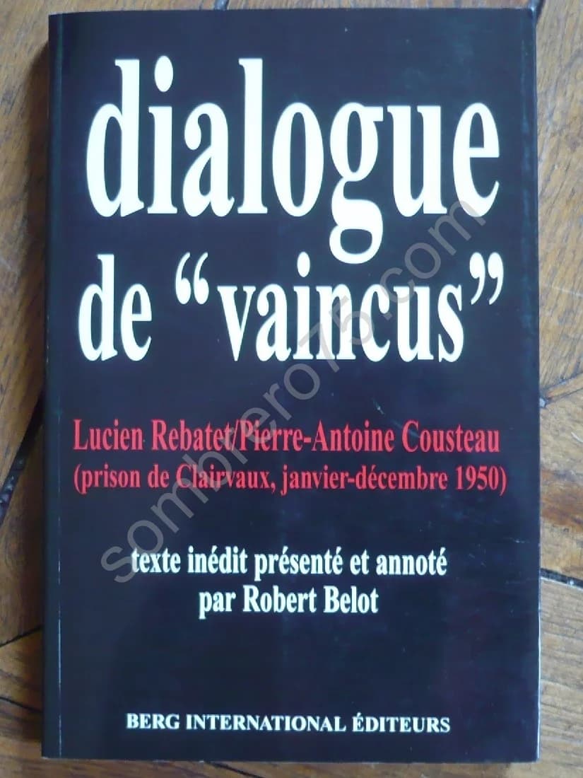Dialogue de "Vaincus"