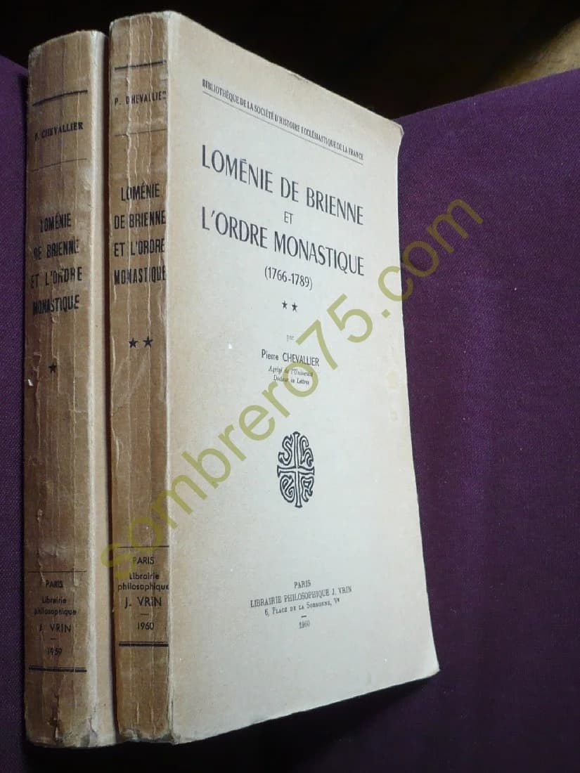 Lomenie de Brienne et l'Ordre Monastique 1766-1789 - Image 2