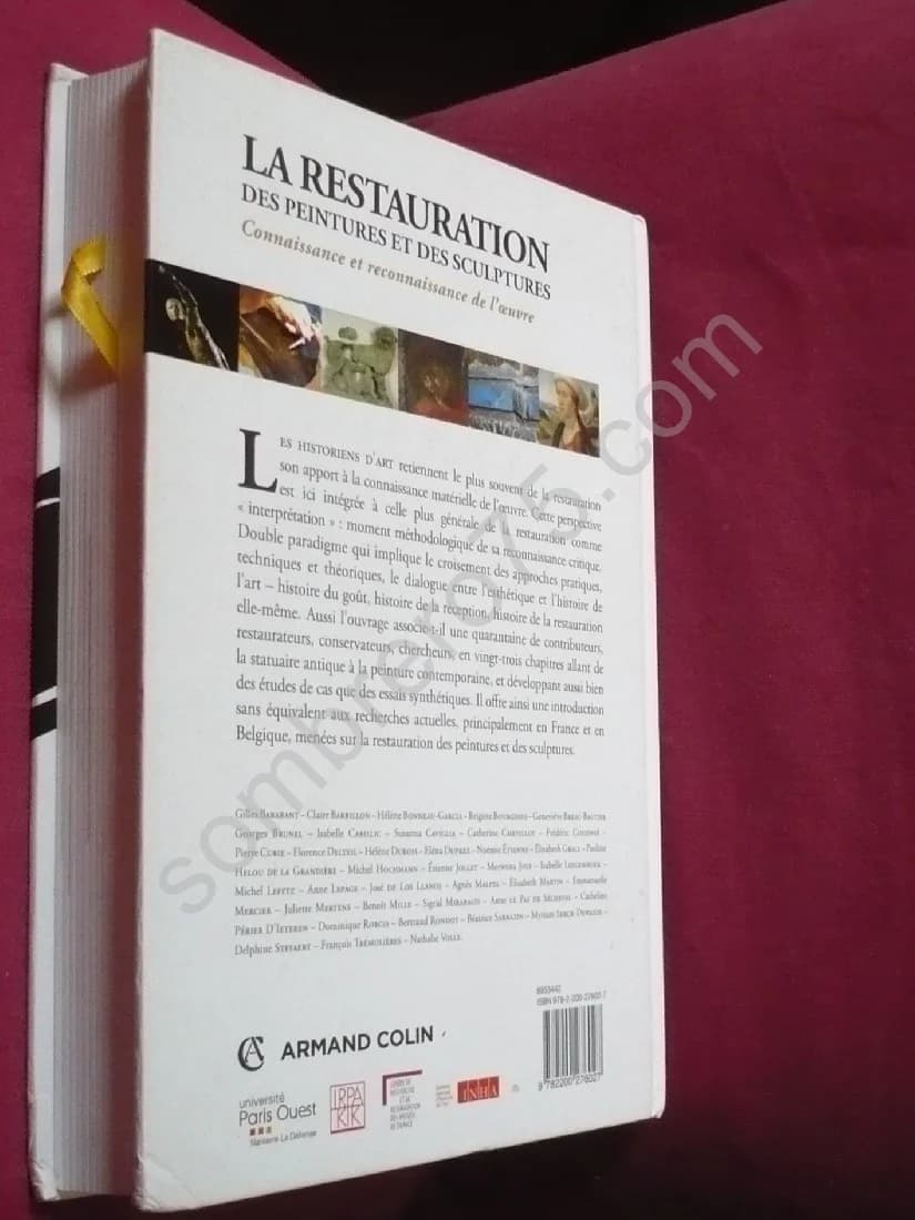 La Restauration des Peintures et des Sculptures. Pierre Yves Kairis, Béatrice Sarrazin et François Tremolieres - Image 3