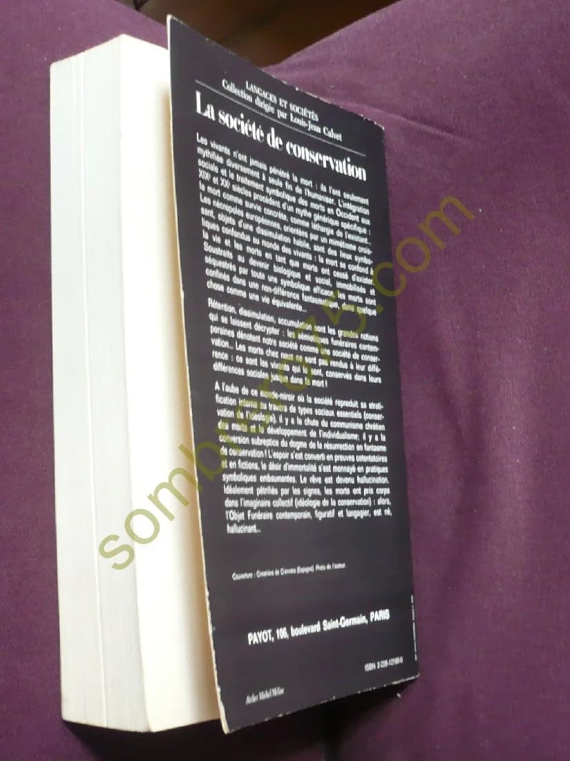 La Société de Conservation. Etude Sémiologique des Cimetières d'Occident - Image 3