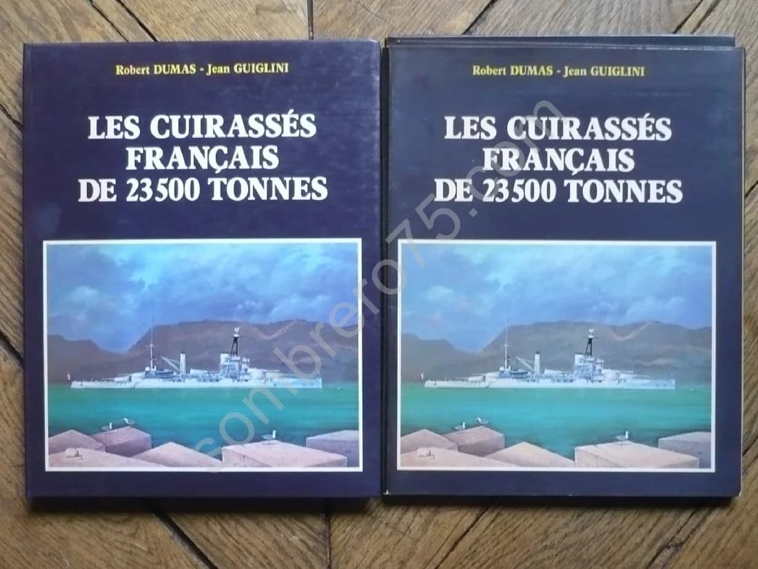 Les Cuirassés Français de 23 500 Tonnes - 2 Tomes de Jean Guiglini