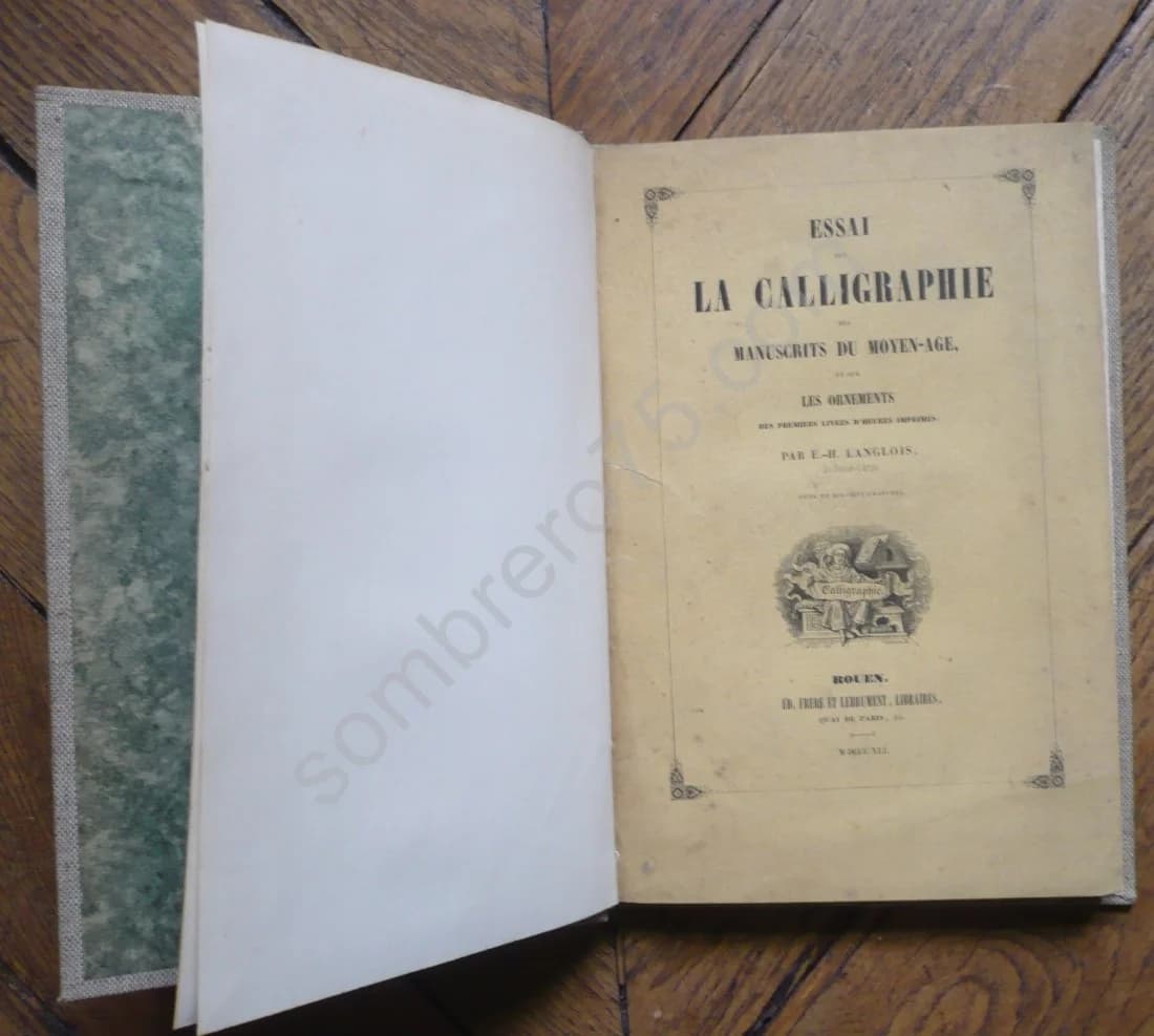 Essai sur la Calligraphie des Manuscrits du Moyen Age et sur les Ornements des Premiers Livres d'Heures Imprimés - Image 4