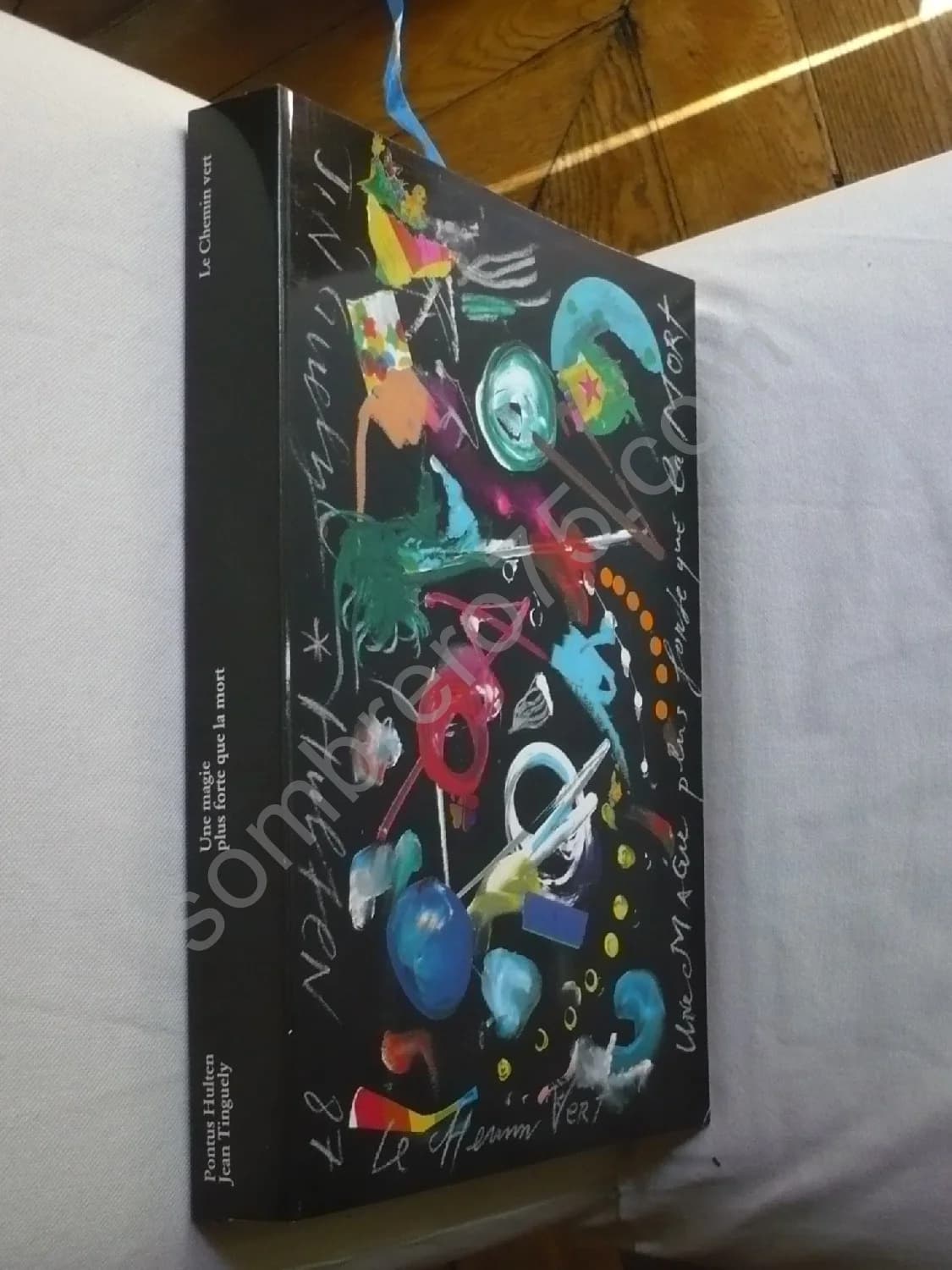 Tinguely une Magie plus Forte que la Mort. Valisette. Dessin - Envoi Original - Image 4