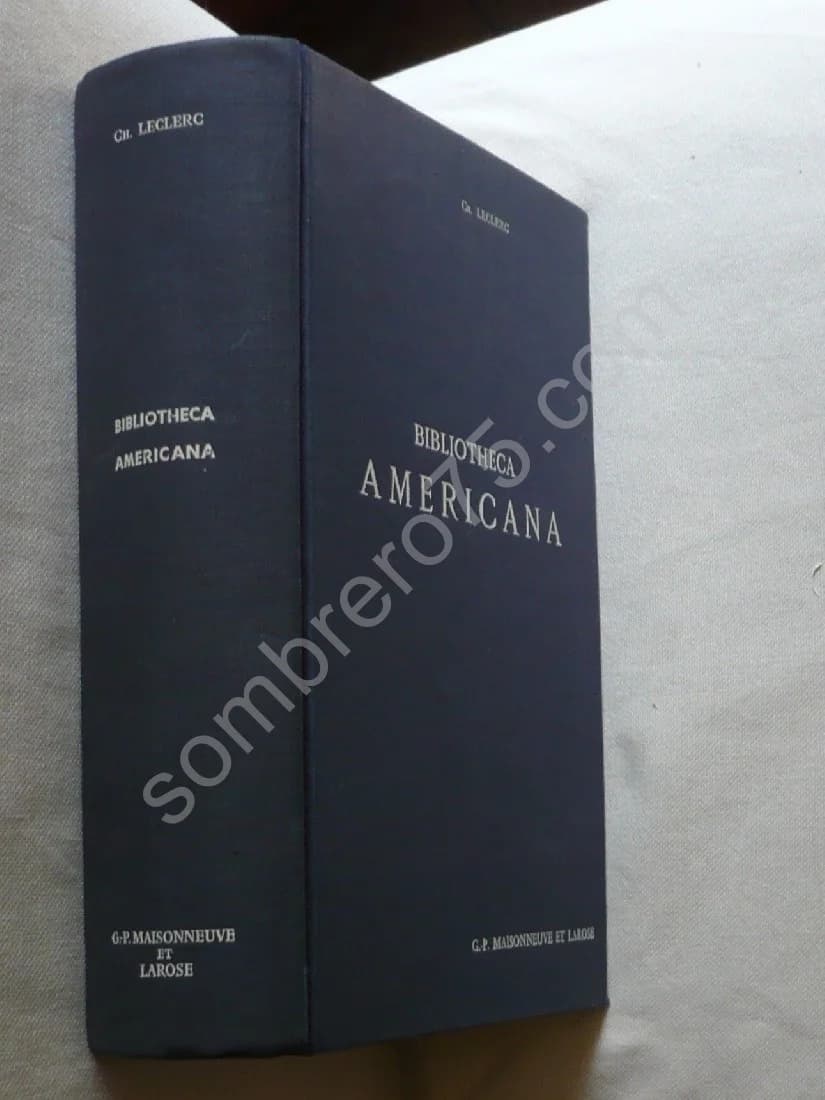 Bibliotheca Americana Histoire Géographie Voyages Archéologie et Linguistique des Deux Amériques et des Iles Philippines - Image 2