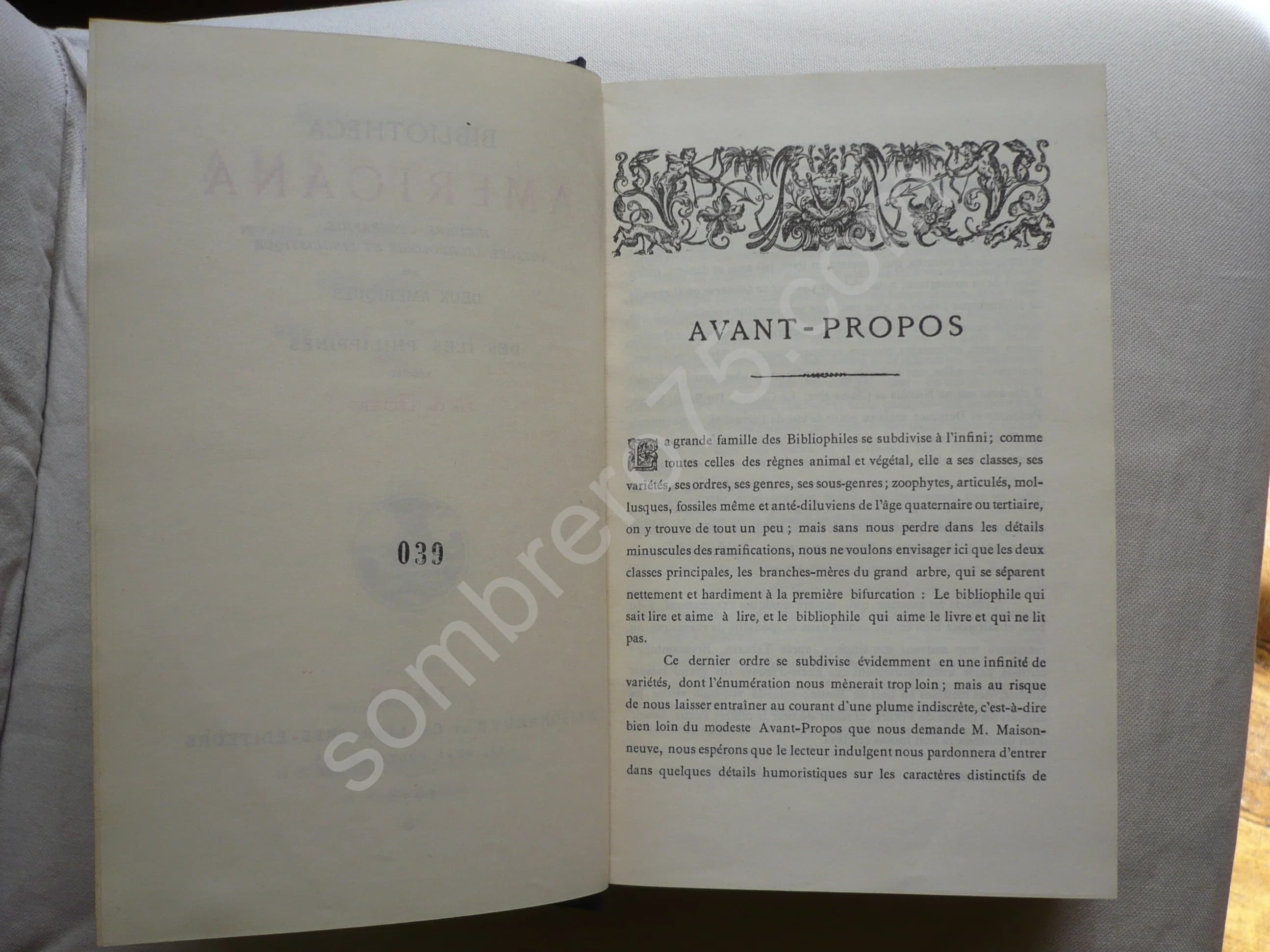 Bibliotheca Americana Histoire Géographie Voyages Archéologie et Linguistique des Deux Amériques et des Iles Philippines - Image 5