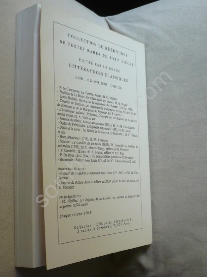 Ballets pour Louis XIV - Ballet La Raillerie. Isaac de Benserade - Image 3