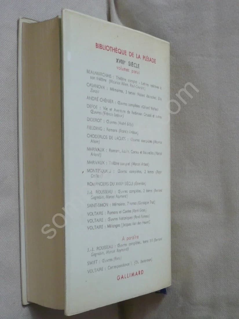 H FIELDING - Romans - Les Aventures de Joseph Andrews - M. Jonathan Wild Le Grand - Histoire de Tom Jones - Image 2