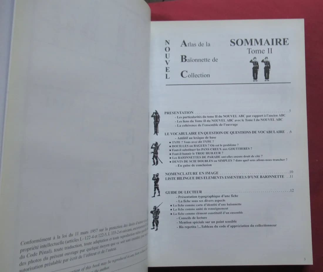 Le Nouvel Atlas de la Baïonnette de Collection Tome 2. JP VIAL - Image 4