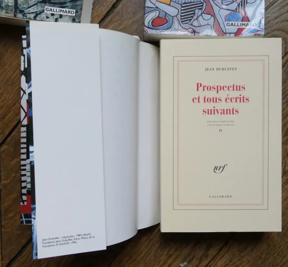 Jean DUBUFFET 4 Tomes. Prospectus et tous écrits suivants - Image 5