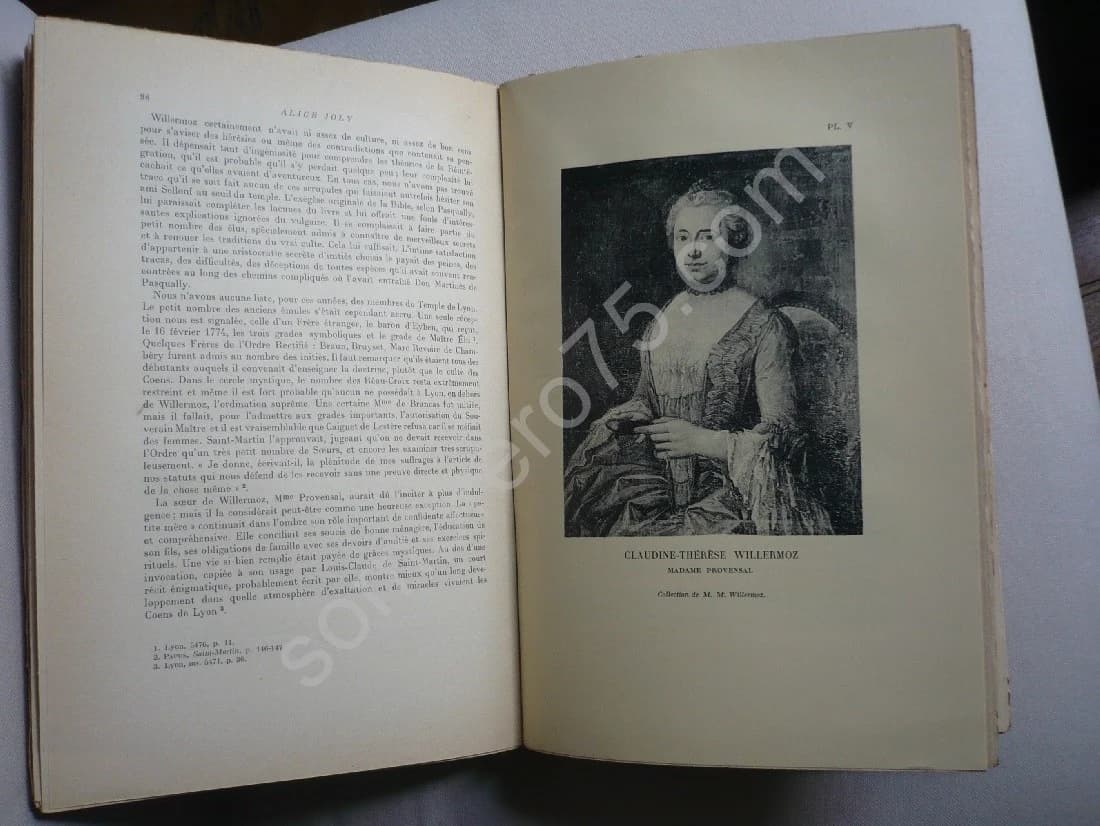 Un Mystique Lyonnais et les Secrets de la Franc Maçonnerie 1730-1824 - Image 4
