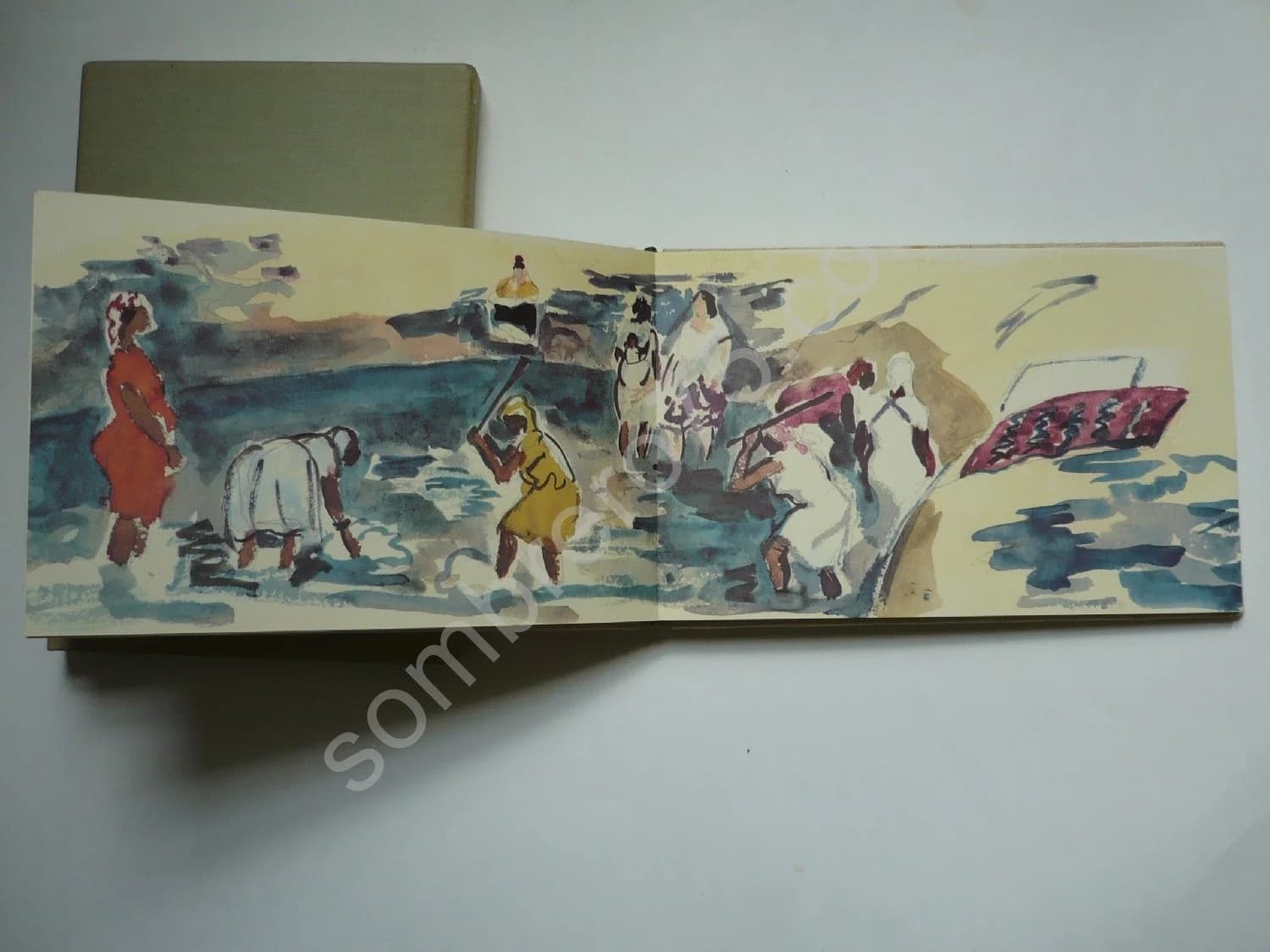 Carnet du Maroc -. Dessin Signé par l'Auteur - Exemplaire Numéroté - Image 5