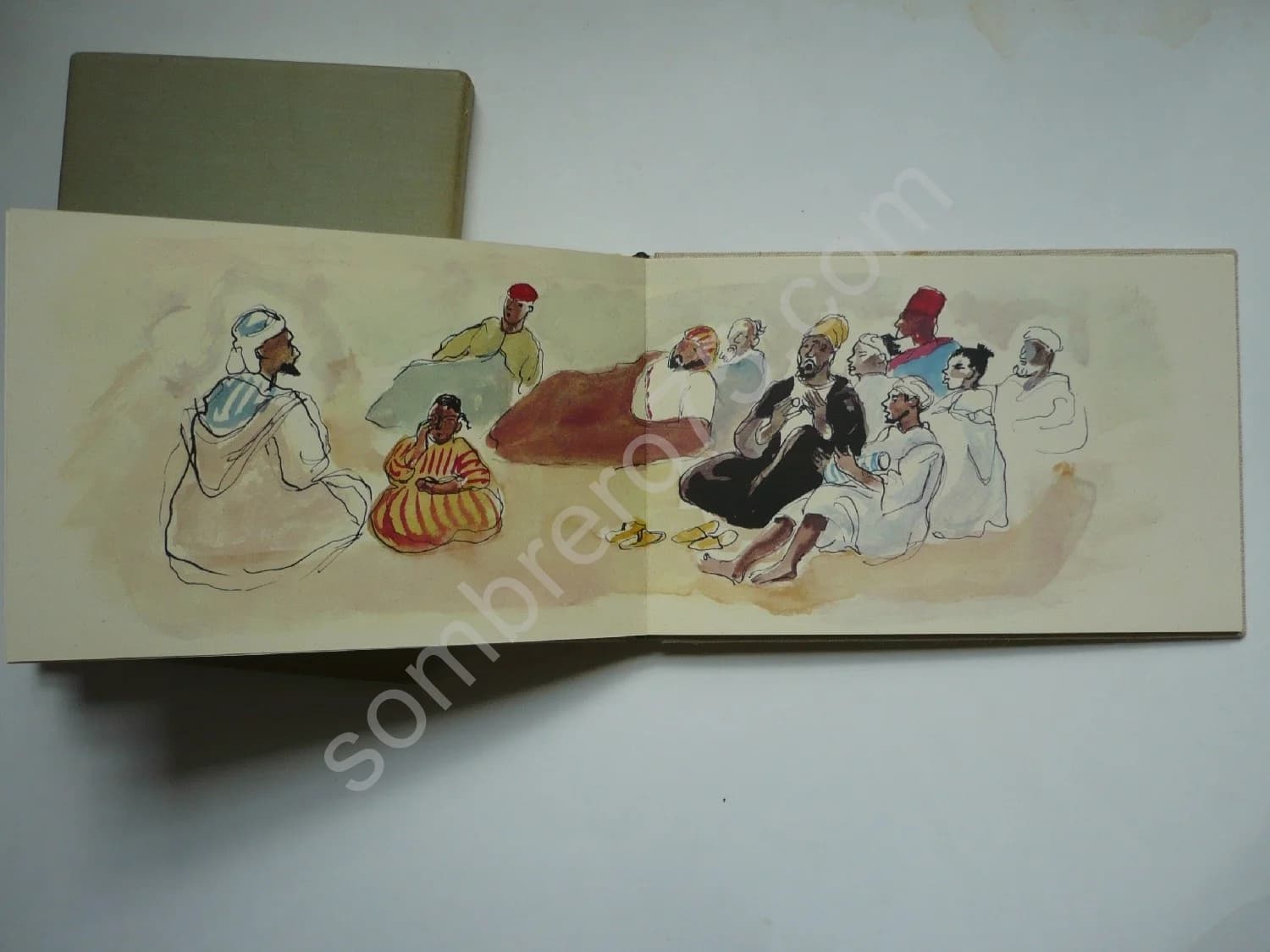 Carnet du Maroc -. Dessin Signé par l'Auteur - Exemplaire Numéroté - Image 7