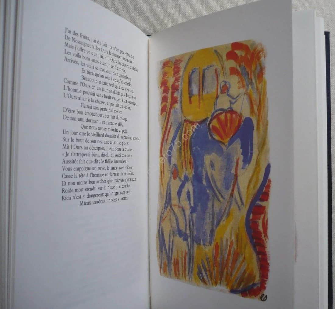 Cinquante Fables de Jean de La Fontaine Illustrées Par Ch Genot Boulanger - Image 4