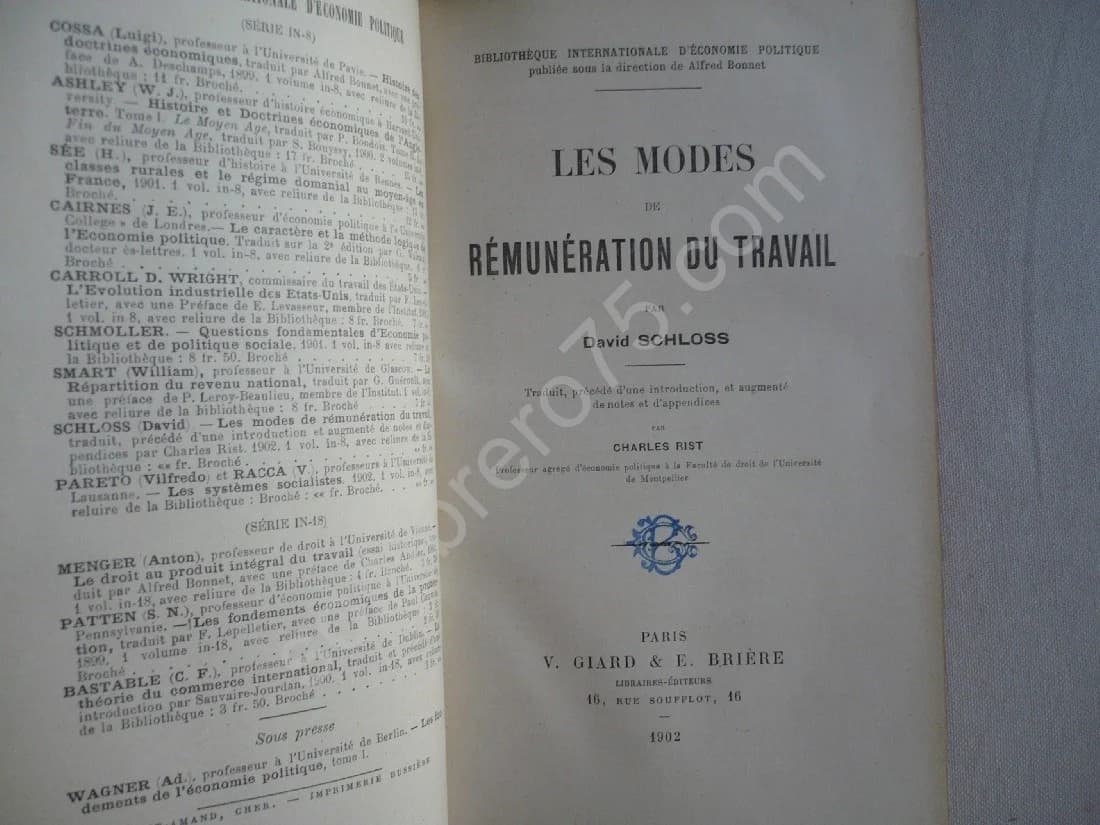 Les Modes de Rémunération du Travail - Image 2