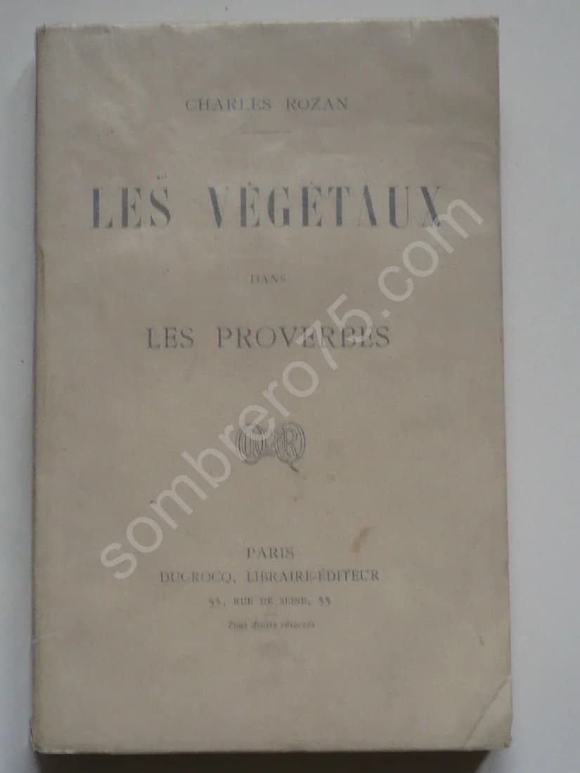 Les Végétaux dans les Proverbes