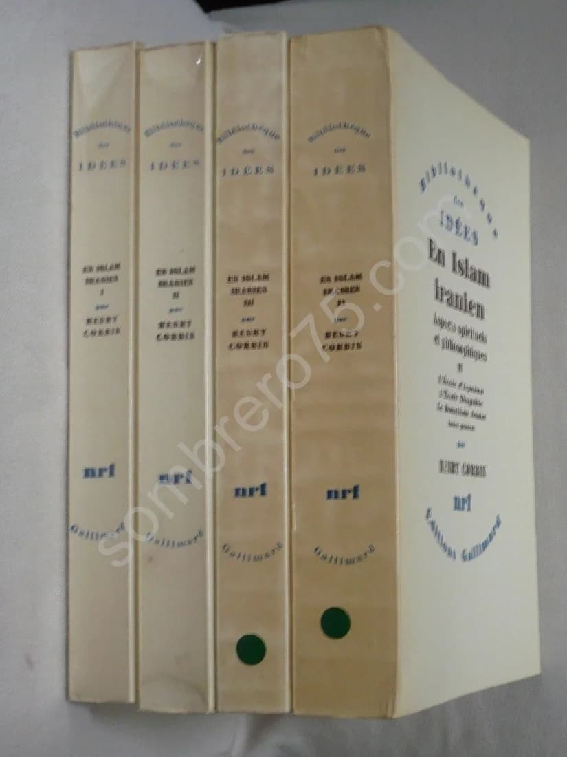 En Islam Iranien. 4 Volumes. H CORBIN