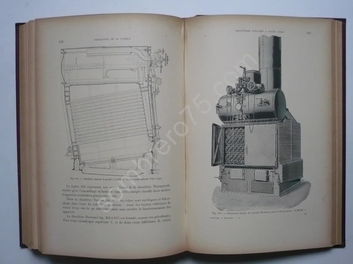 La Machine à Vapeur. Traité Général - Théorie du Travail de la Vapeur, l'Examen des Mécanisme - Image 5