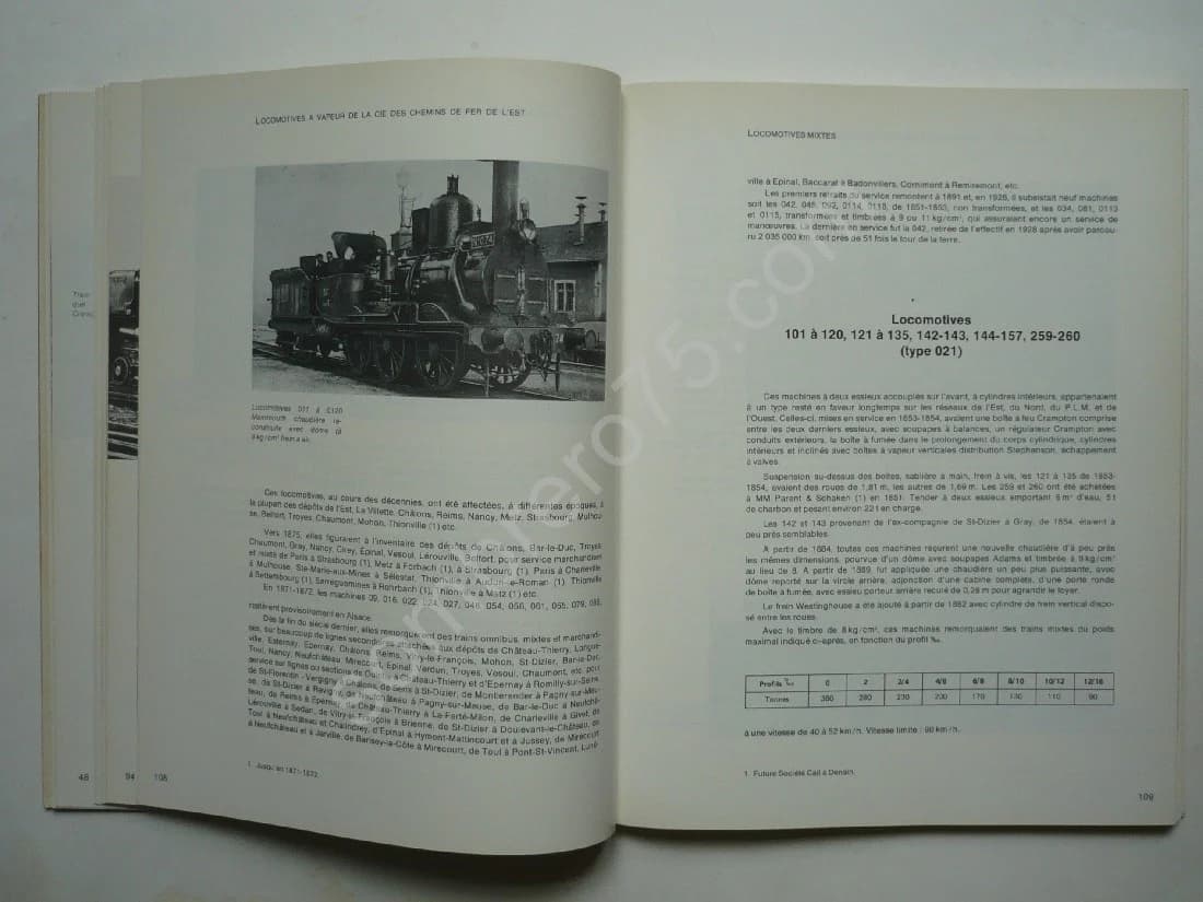 L'Evolution des Locomotives à Vapeur de la Compagnie des Chemins de Fer de l'Est - Image 4