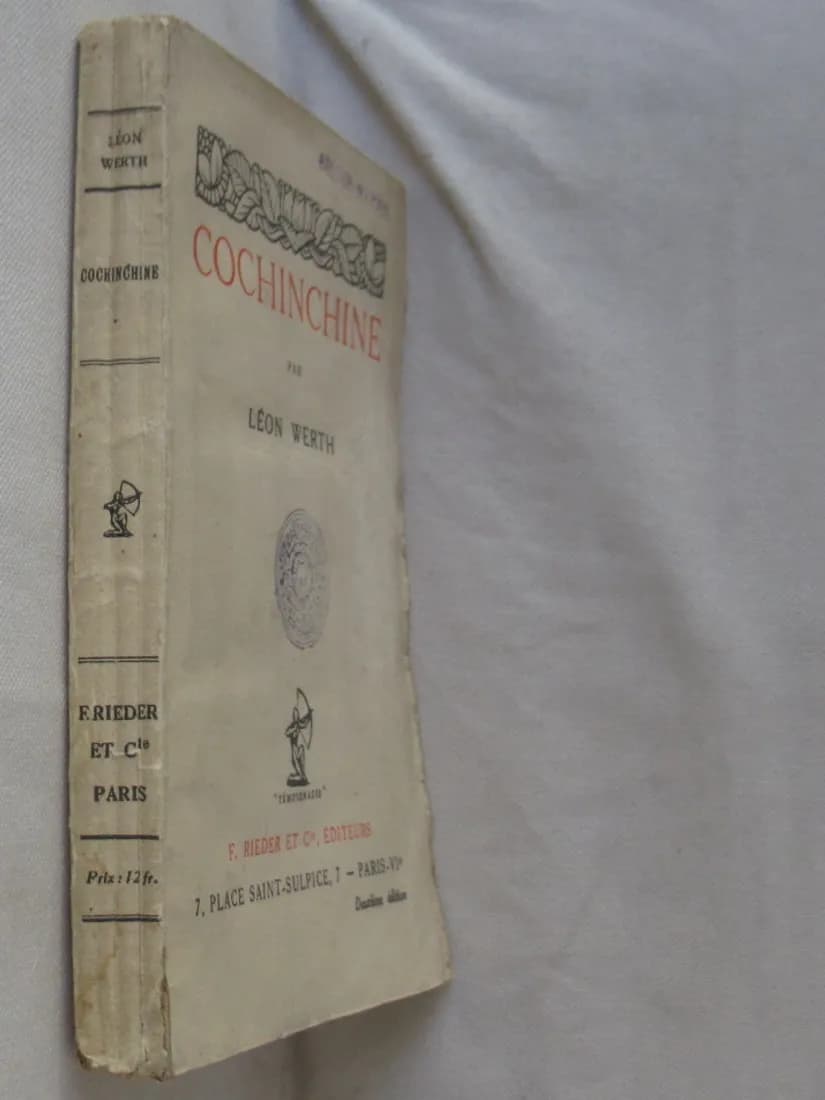 Cochinchine. Léon WERTH. 1926 - Indochine - Image 2