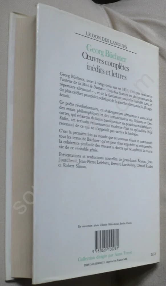 Georg Büchner . Oeuvres Complètes Inédits et Lettres - Image 3