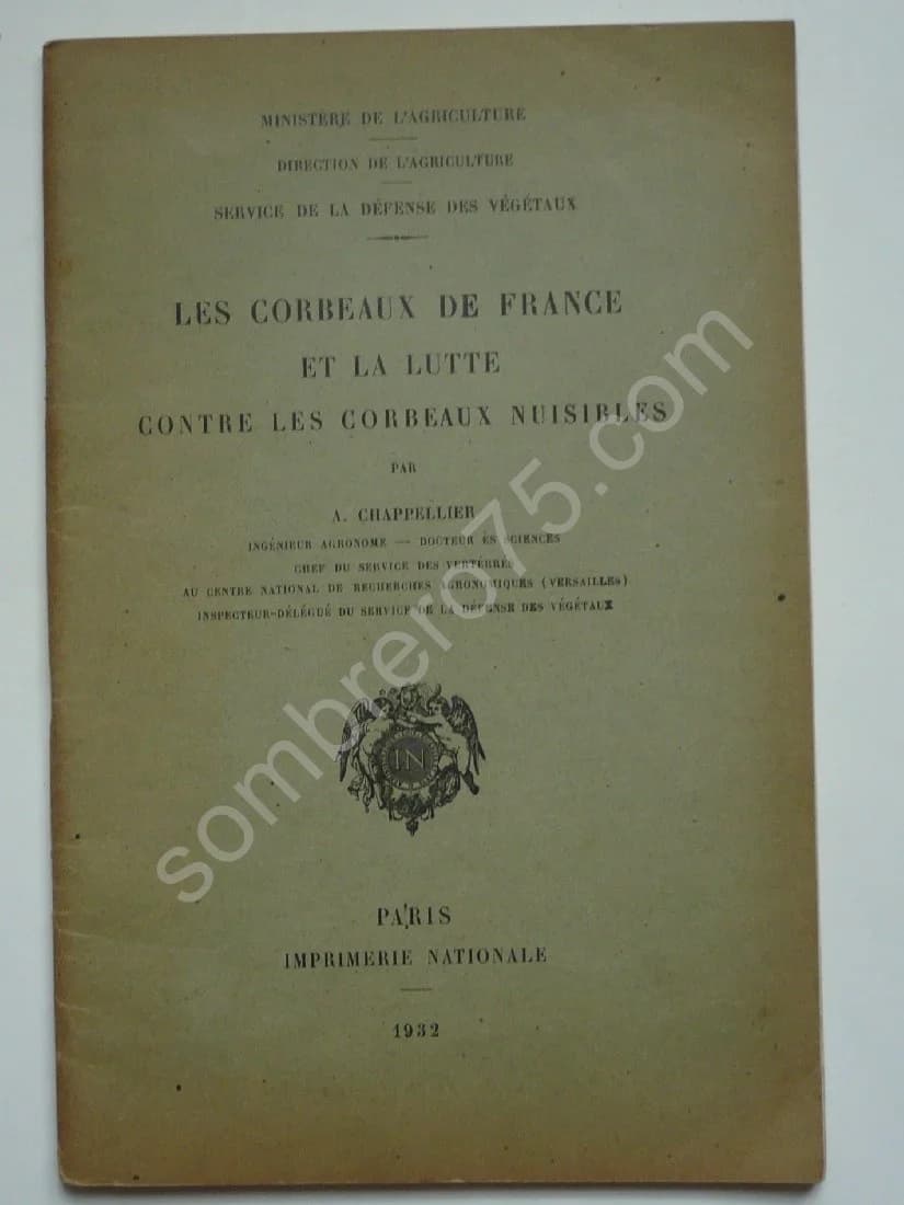 Les Corbeaux de France et la Lutte contre les Corbeaux Nuisibles