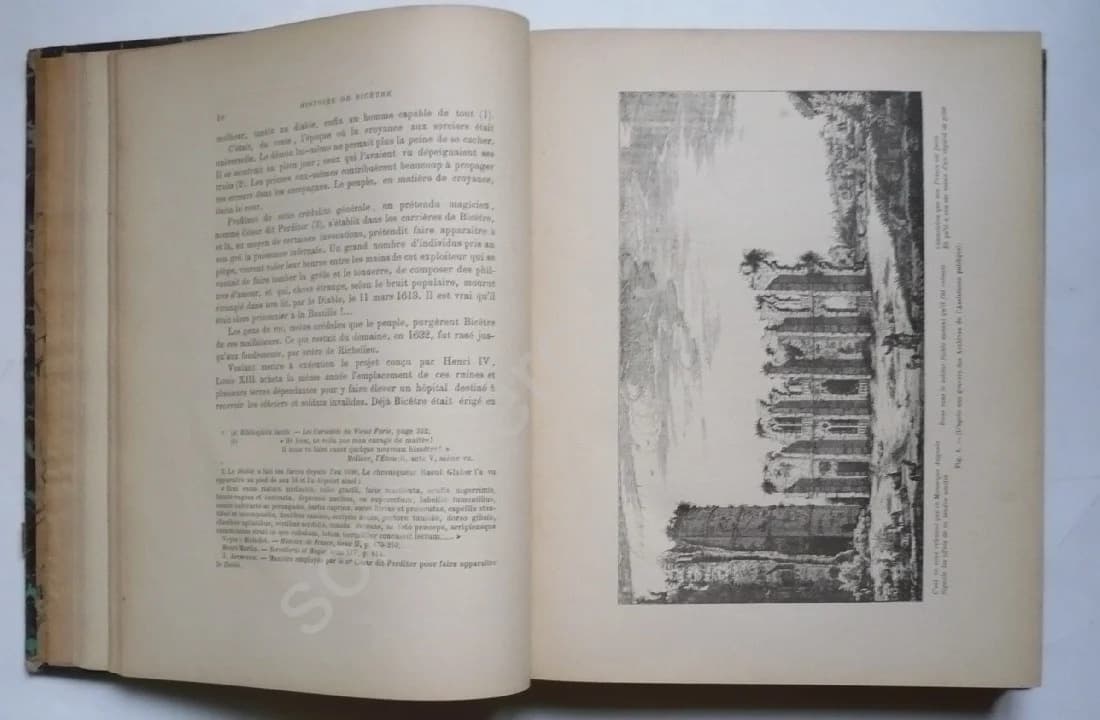 Histoire de Bicêtre - Hospice - Prison - Asile. 1890 - Image 4