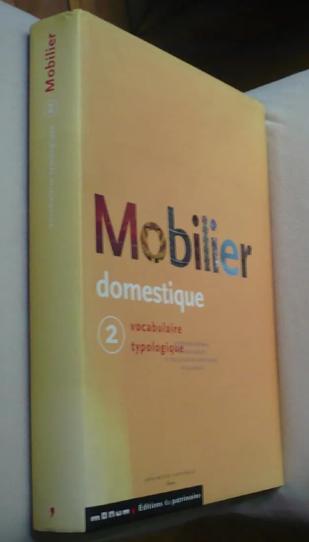 Mobilier Domestique Tome 2 : Vocabulaire Typologie - Image 2