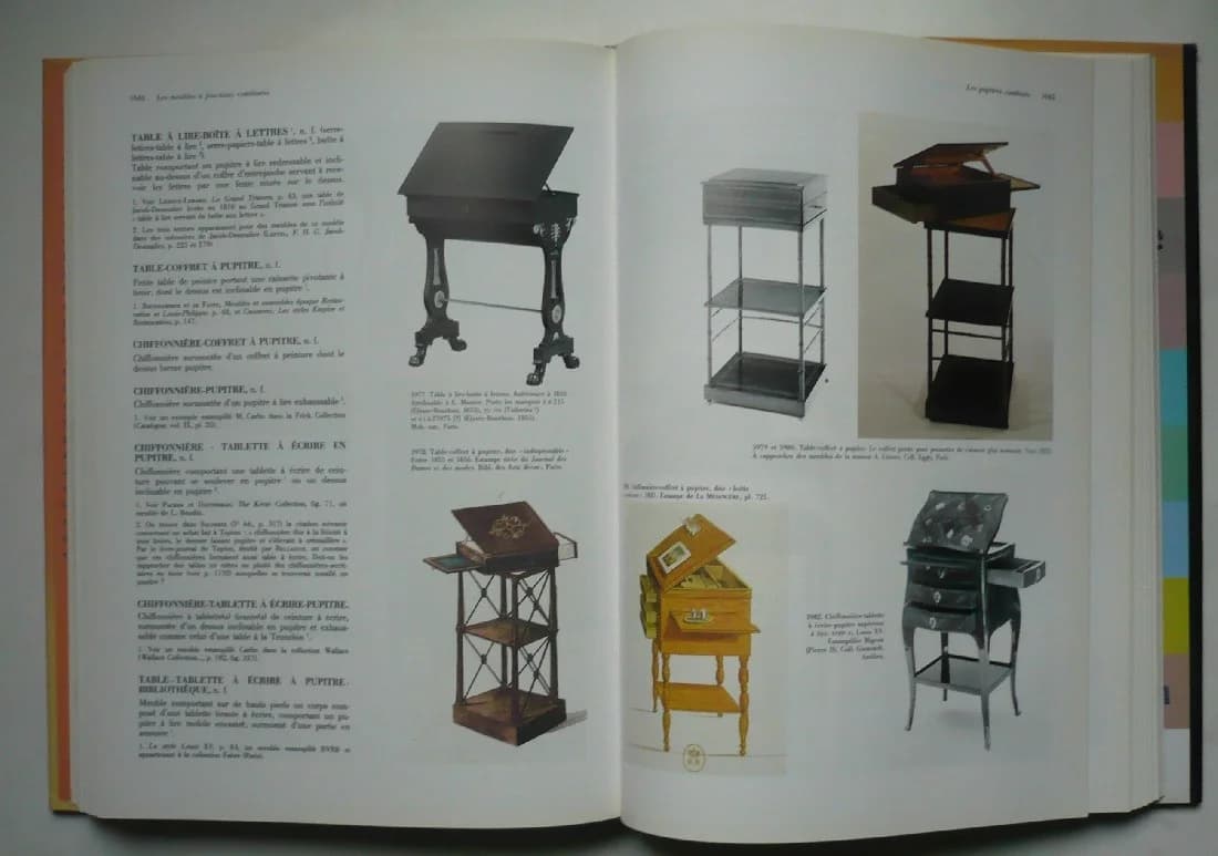 Mobilier Domestique Tome 2 : Vocabulaire Typologie - Image 4