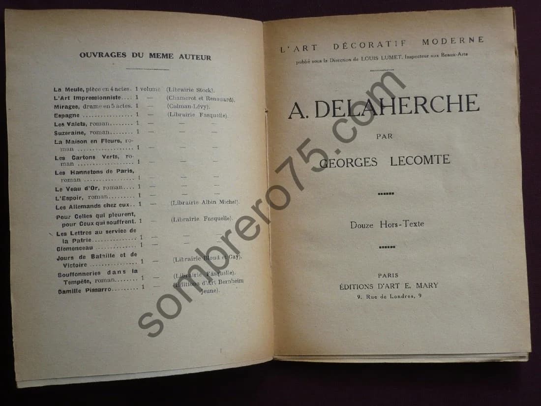 A. Delaherche. L'Art Décoratif Moderne - Image 5