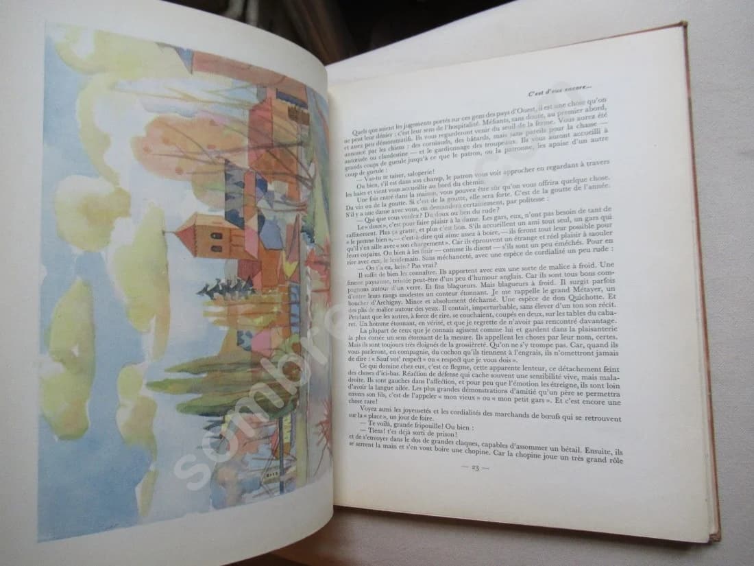 Ceux des Pays d'Ouest. Poitou. Aunis. Saintonge. Angoumois. Types et Coutumes. Dessins Originaux De Rosamonde Et Henri Plisson - Image 9