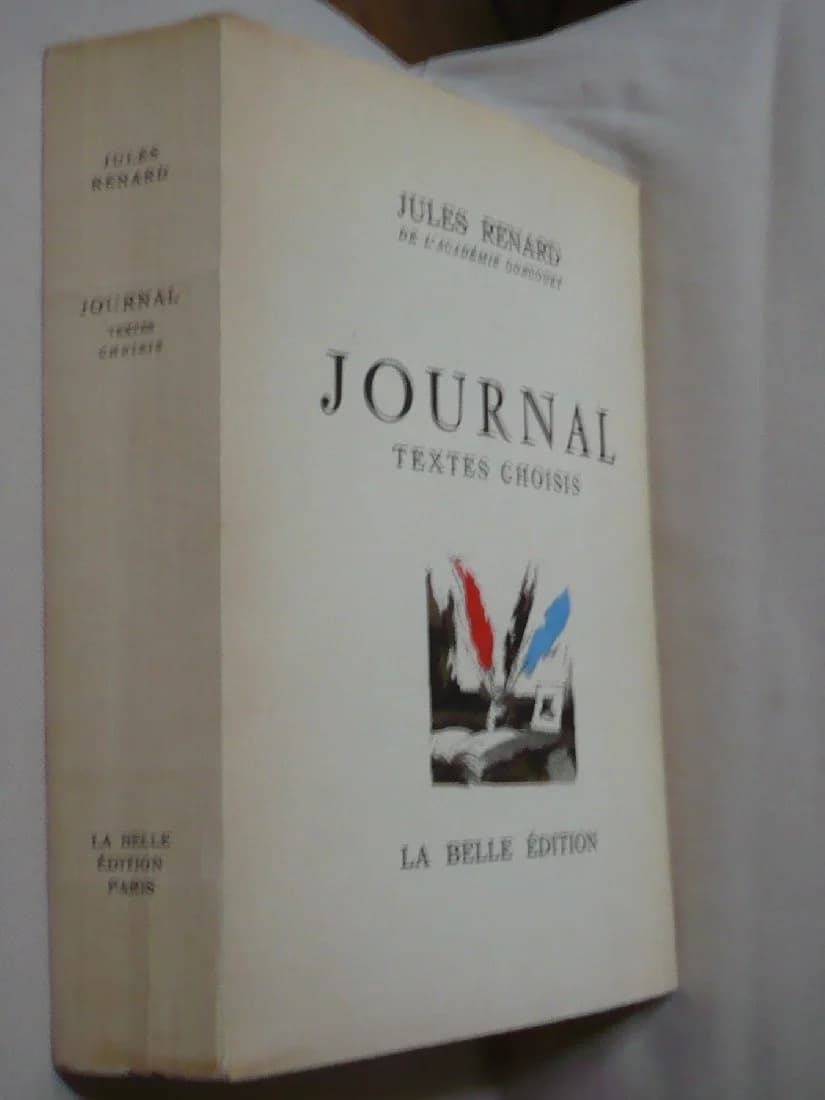 Journal - Textes Choisis. Jacques Thevenet - Envoi à J. Pagnol - Image 2