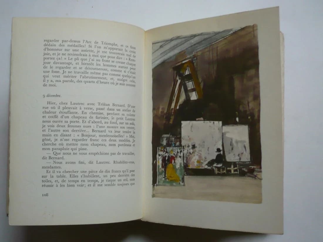 Journal - Textes Choisis. Jacques Thevenet - Envoi à J. Pagnol - Image 4