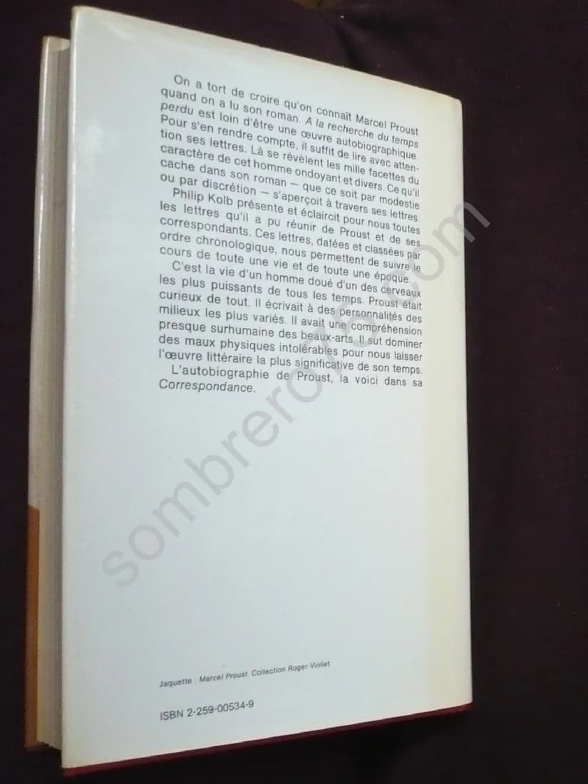 Correspondance De 1906 - Tome 6. Texte Établi Et Annoté Par Philip Kolb - Image 3